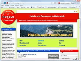 Hotels und Pensionen Österreich